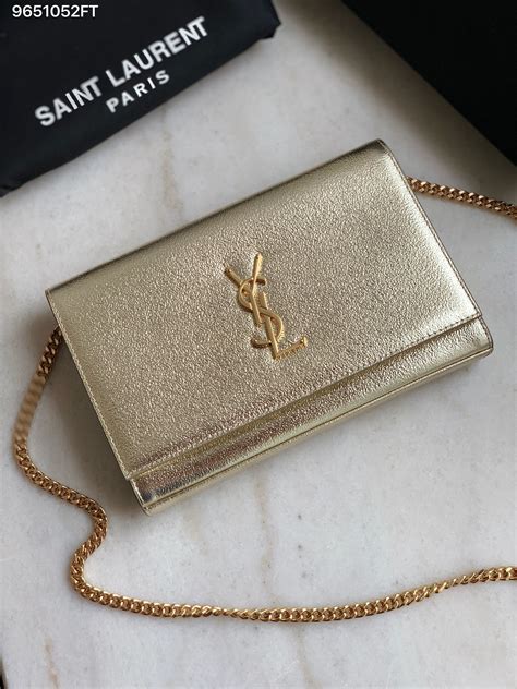 ysl gold bag replica